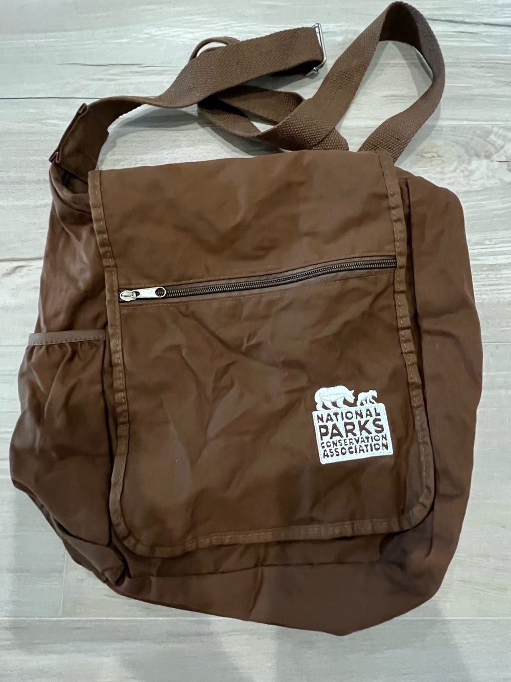 National Parks Conservation Association
 Crossbody Brown Messenger Bag